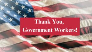 PSRW - Thank You, Government Workers!