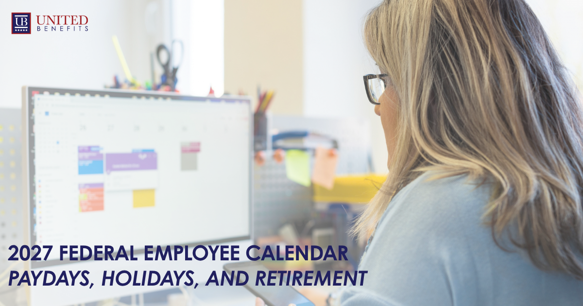 2027 Federal Holidays and Federal Employee Pay Calendar